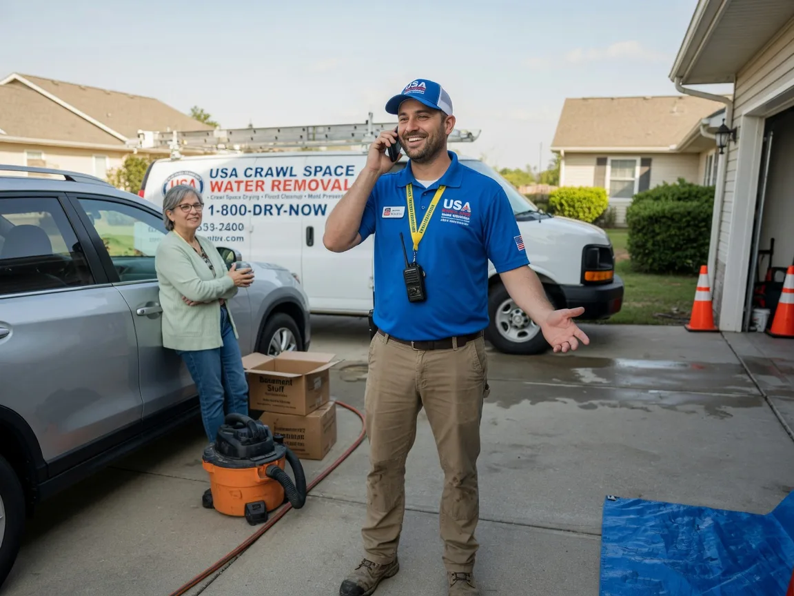 Crawl Space Water Removal Dickinson, TX FAQs